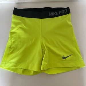 Nike Pro Spandex Shorts. Size Small